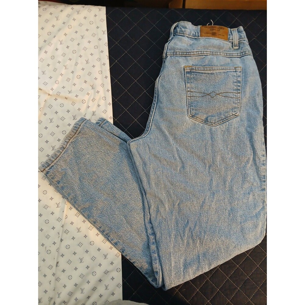 Vintage Faded Glory Women's Petite 14 Stretch Blue Jeans Girl's Pants One Pair